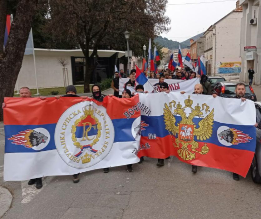 Trebinjci podržali bratski ruski narod Foto Trebinje Live